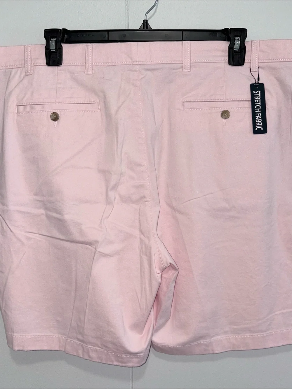 Roundtree & Yorke Mens Big & Tall Shorts 44 Lt Pink-22B Classic Fit NWT